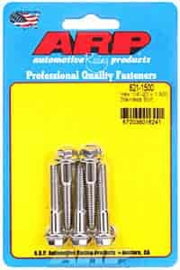 1/4" Stainless Steel Hex Bolts 1.500" UHL