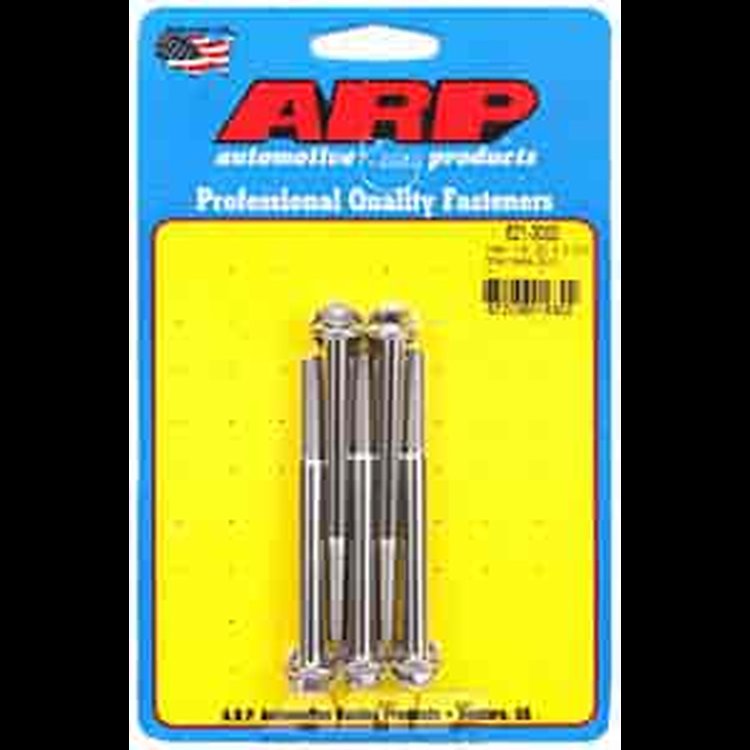 1/4" Stainless Steel Hex Bolts 3.000" UHL
