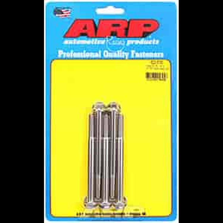 5/16" Stainless Steel Hex Bolts 3.750" UHL