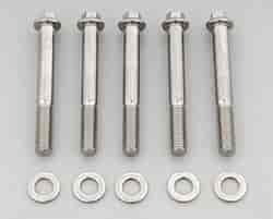 3/8" Stainless Steel Hex Bolts 3.000" UHL