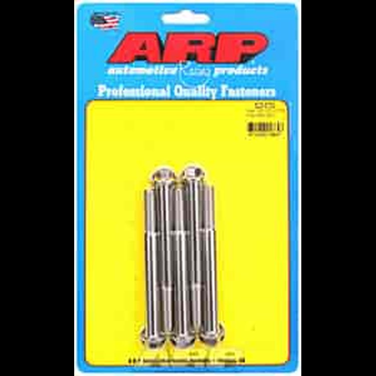 3/8" Stainless Steel Hex Bolts 3.750" UHL