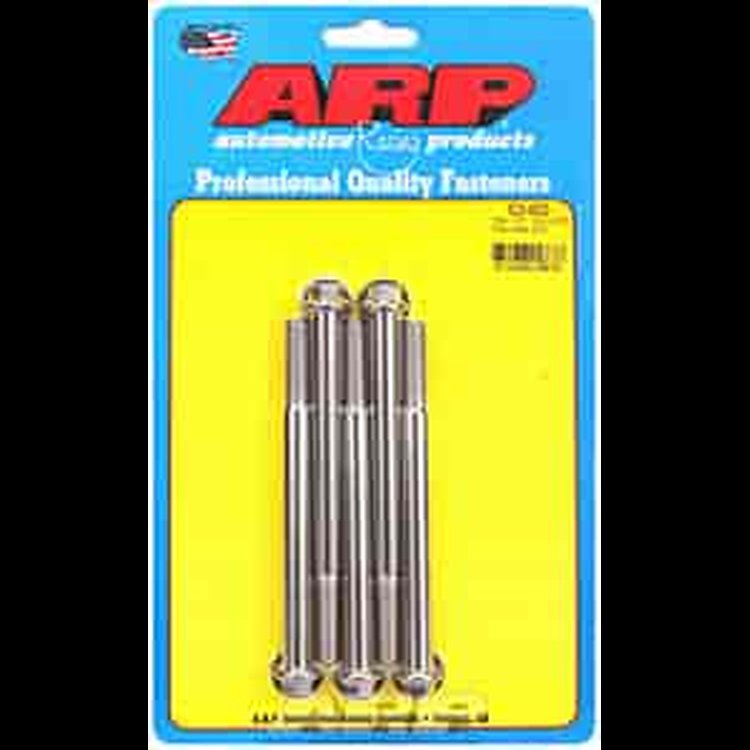 3/8" Stainless Steel Hex Bolts 4.500" UHL