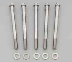 3/8" Stainless Steel Hex Bolts 5.000" UHL