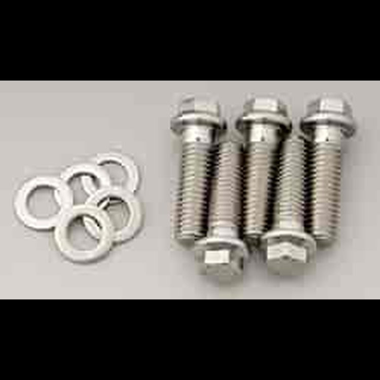 7/16" Stainless Steel Hex Bolts 1.500" UHL