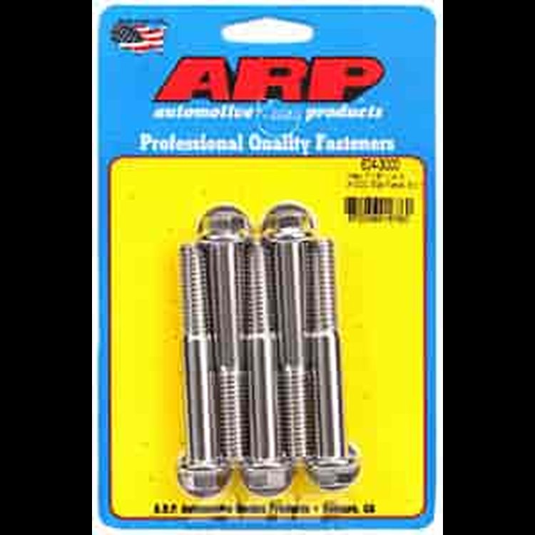 7/16" Stainless Steel Hex Bolts 3.000" UHL