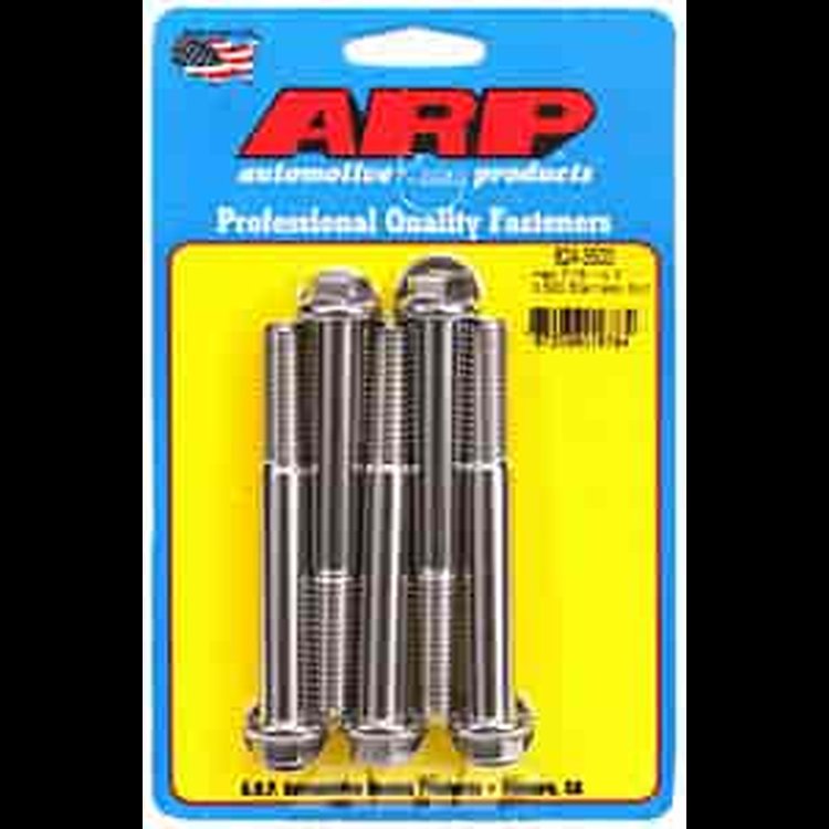 7/16" Stainless Steel Hex Bolts 3.500" UHL