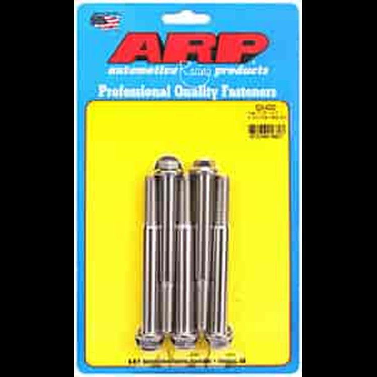 7/16" Stainless Steel Hex Bolts 4.000" UHL