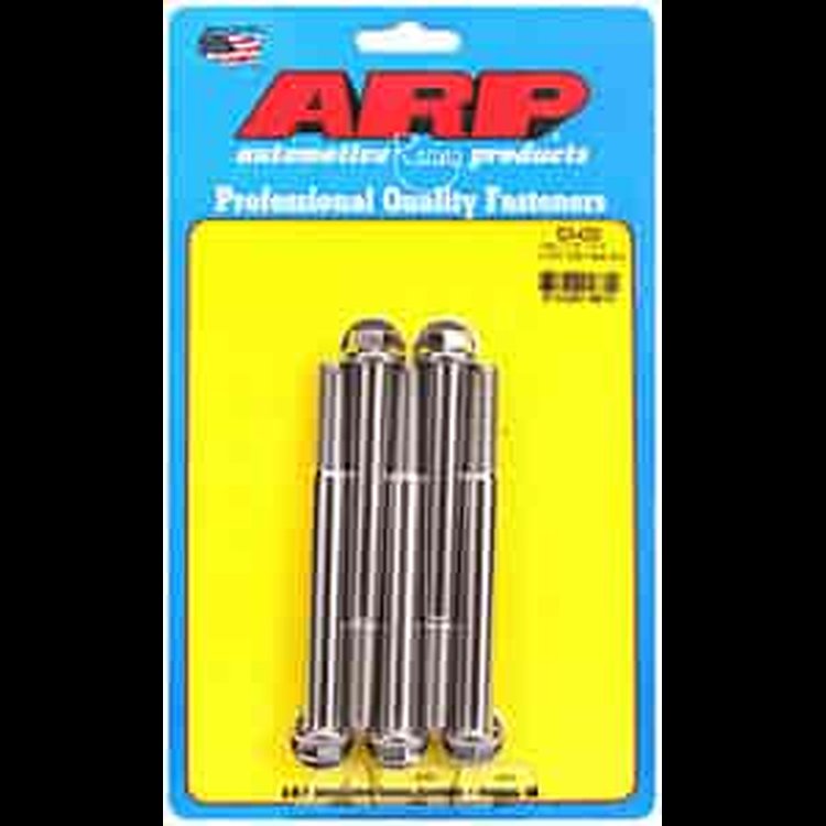 7/16" Stainless Steel Hex Bolts 4.250" UHL