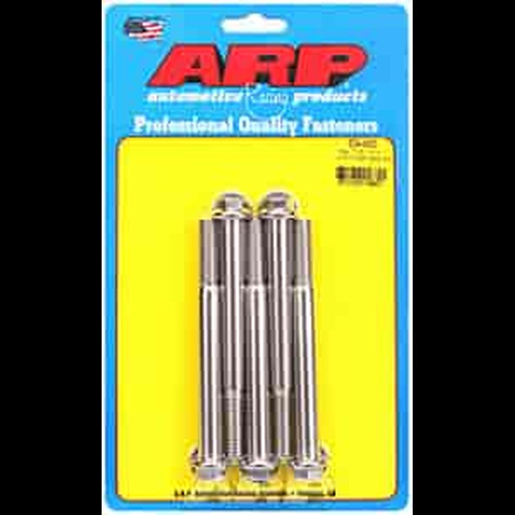 7/16" Stainless Steel Hex Bolts 4.500" UHL