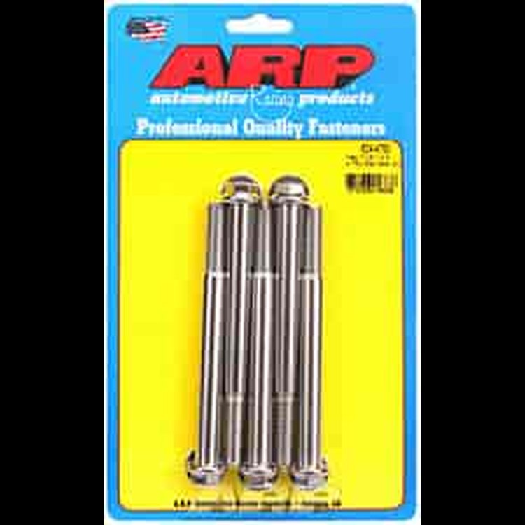 7/16" Stainless Steel Hex Bolts 4.750" UHL