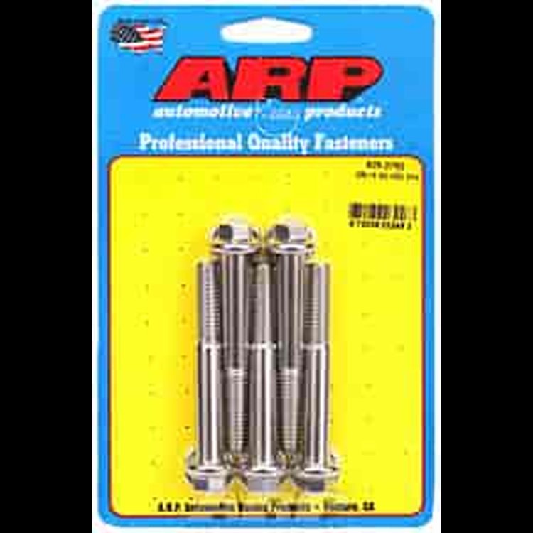 3/8" Stainless Steel Hex Bolts 2.750" UHL