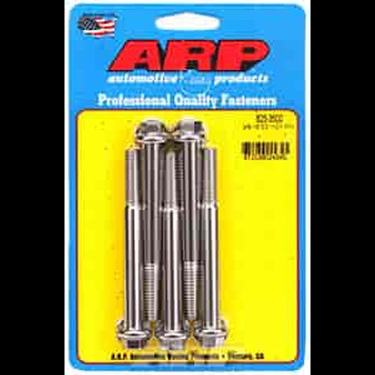3/8" Stainless Steel Hex Bolts 3.500" UHL