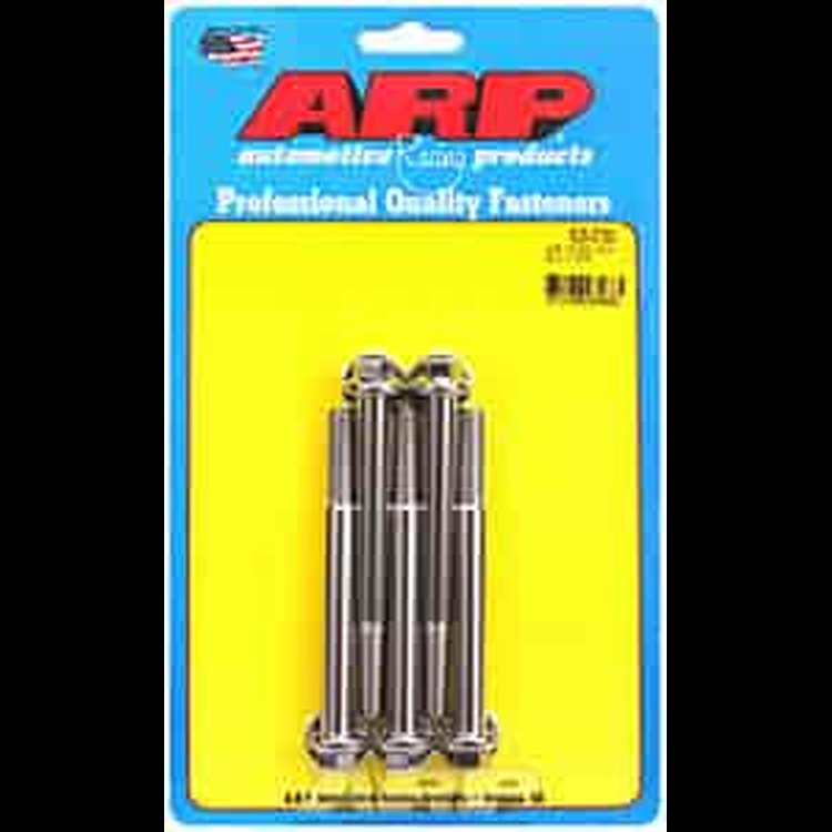 3/8" Stainless Steel Hex Bolts 3.750" UHL