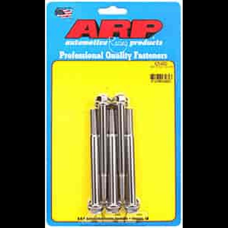 3/8" Stainless Steel Hex Bolts 4.000" UHL