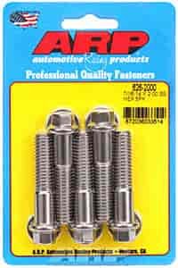 7/16" Stainless Steel Hex Bolts 2.000" UHL