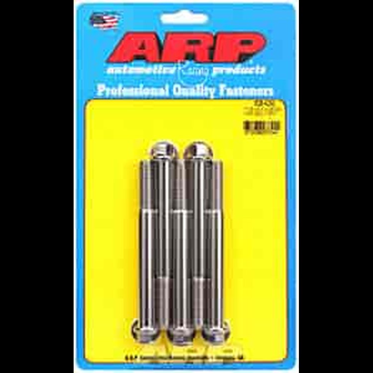 7/16" Stainless Steel Hex Bolts 4.250" UHL