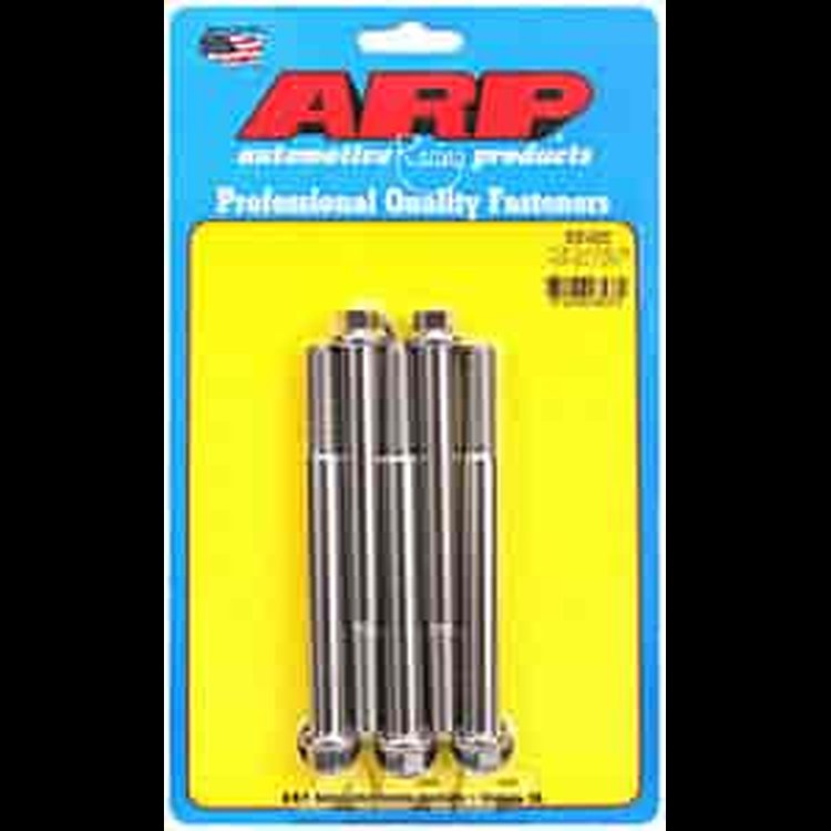 7/16" Stainless Steel Hex Bolts 4.500" UHL