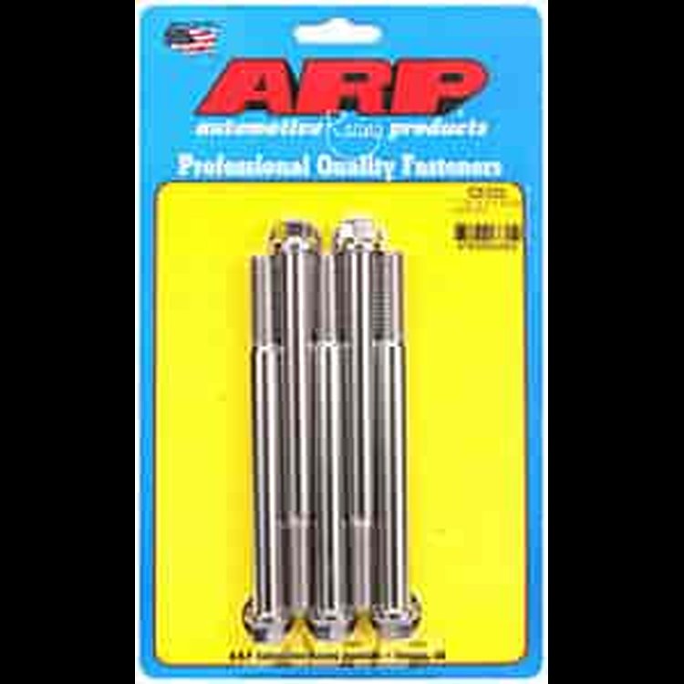 7/16" Stainless Steel Hex Bolts 5.000" UHL