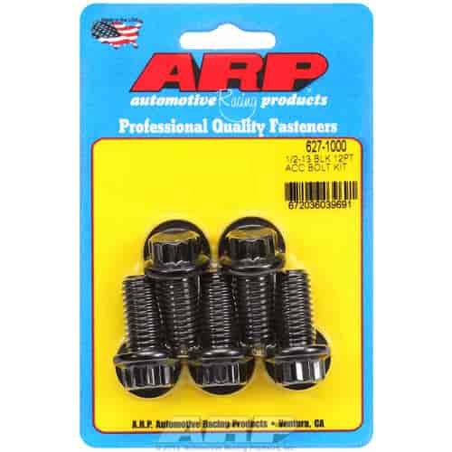 Black Oxide 12-Point Bolt Kit [1/2 in.-13 x 1 in.]