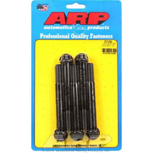 1/2 -13 x 4.250 12pt black oxide bolts
