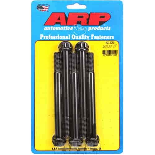 1/2 -13 x 5.250 12pt black oxide bolts
