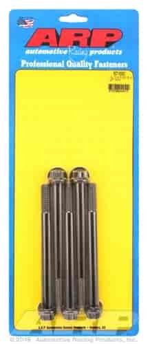 1/2 -13 x 5.500 12pt black oxide bolts