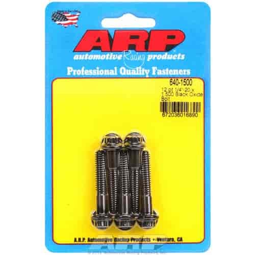 1/4"-20 Chromemoly Bolts 1.500" UHL, 12-point