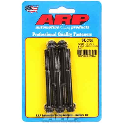 1/4"-20 Chromemoly Bolts 2.750" UHL, 12-point