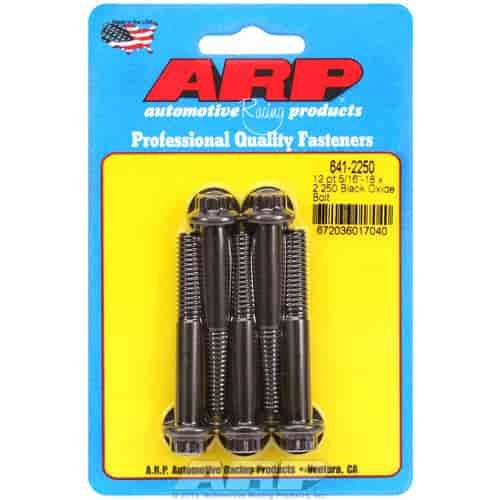 5/16"-18 Chromemoly Bolts 2.250" UHL, 12-Point