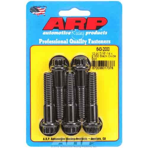7/16"-14 Chromemoly Bolts 2.000" UHL, 12-Point