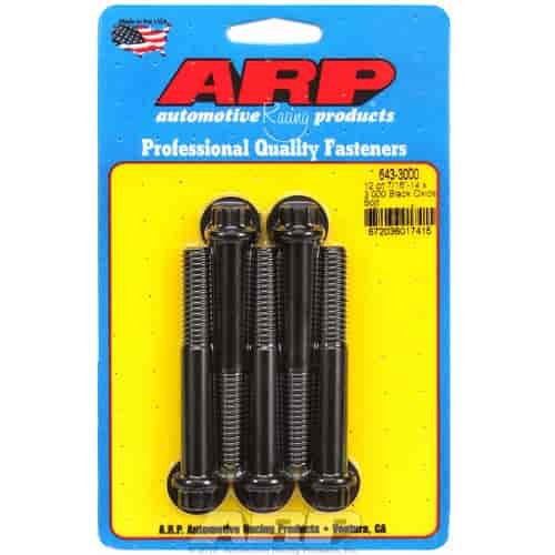 7/16"-14 Chromemoly Bolts 3.000" UHL, 12-Point