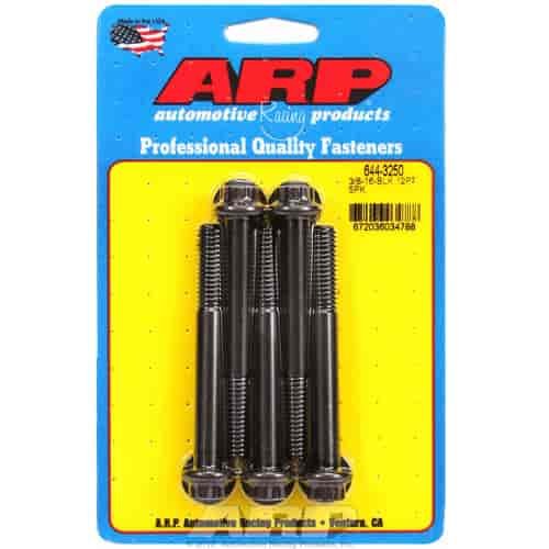 3/8"-16 Chromemoly Bolts 3.250" UHL, 12-point