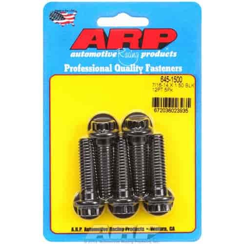 7/16"-14 Chromemoly Bolts 1.500" UHL, 12-Point