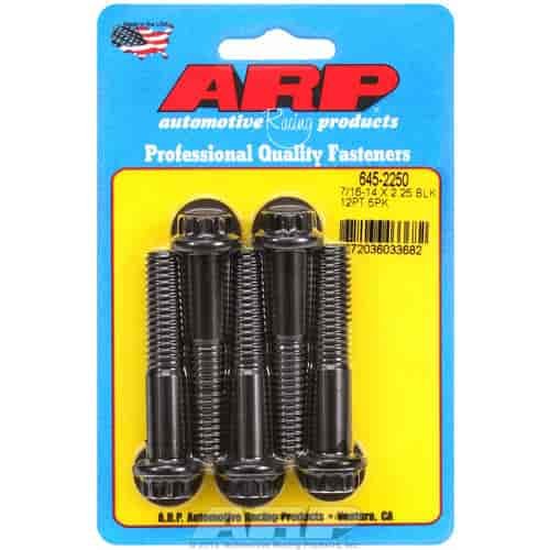 7/16"-14 Chromemoly Bolts 2.250" UHL, 12-Point
