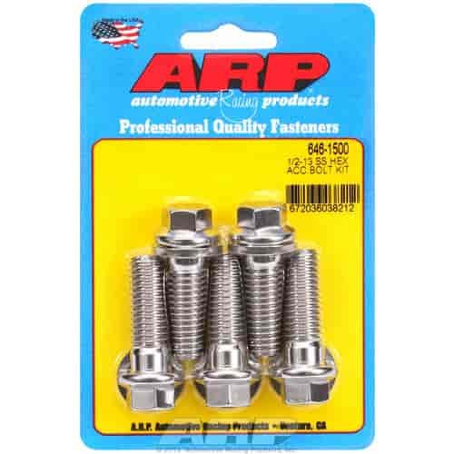 1/2 -13 X 1.500 hex SS bolts