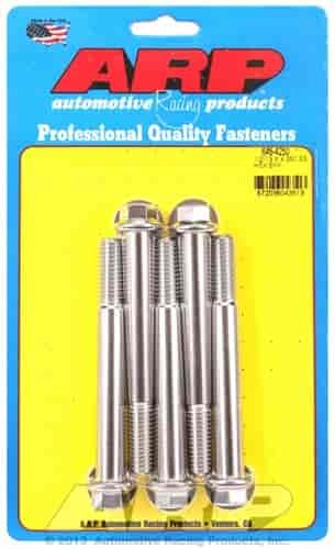 1/2 -13 x 4.250 hex SS bolts