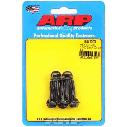 1/4"-20 Chromemoly Bolts 1.000" UHL, Hex