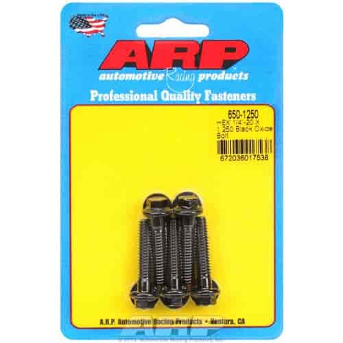 1/4"-20 Chromemoly Bolts 1.250" UHL, Hex