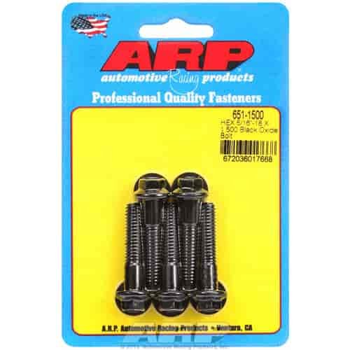 5/16"-18 Chromemoly Bolts 1.500" UHL, Hex