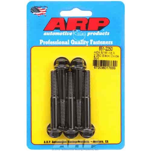 5/16"-18 Chromemoly Bolts 2.250" UHL, Hex