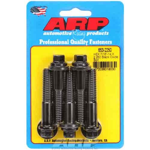 7/16"-14 Chromemoly Bolts 2.250" UHL, Hex
