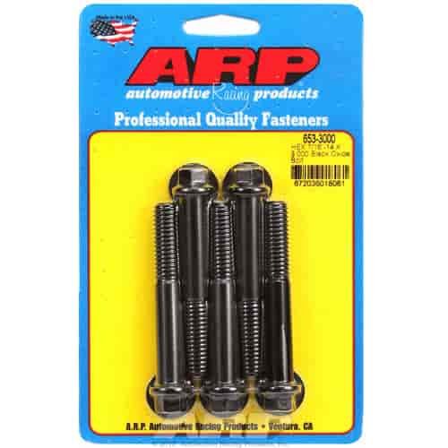 7/16"-14 Chromemoly Bolts 3.000" UHL, Hex