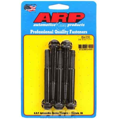 3/8"-16 Chromemoly Bolts 3.250" UHL, Hex