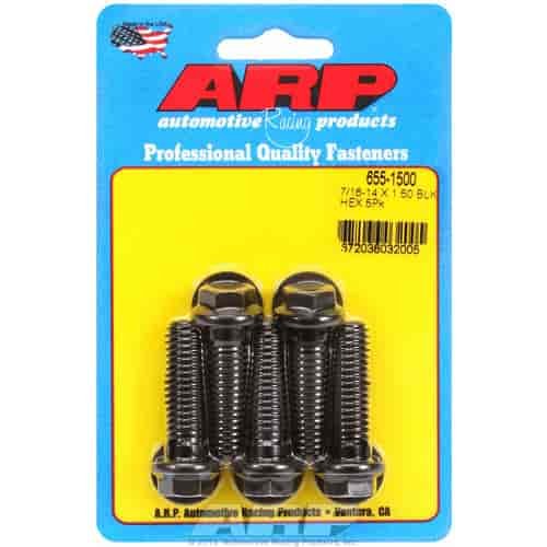 7/16"-14 Chromemoly Bolts 1.500" UHL, Hex