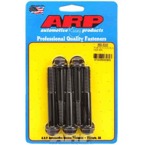 7/16"-14 Chromemoly Bolts 3.000" UHL, Hex