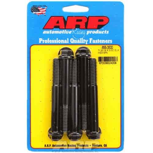 7/16"-14 Chromemoly Bolts 3.500" UHL, Hex