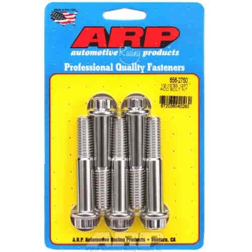 1/2 -13 x 2.750 12pt SS bolts