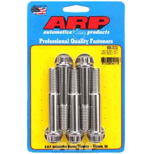 1/2 -13 x 3.000 12pt SS bolts