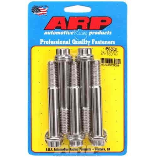 1/2 -13 x 3.500 12pt SS bolts