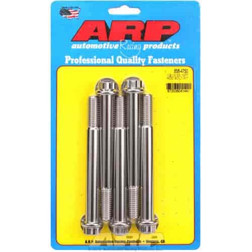 1/2 -13 x 4.750 12pt SS bolts